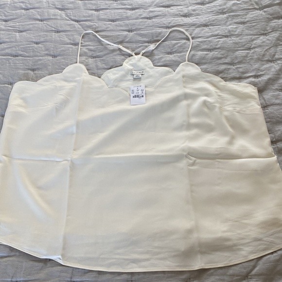 J. Crew Factory Scalloped cami top in size 22 and 24 plus size - Picture 5 of 7